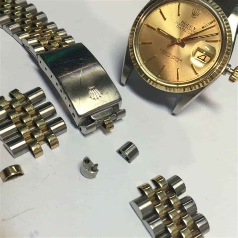 rolex pin zit vast|Restoring an Oyster Bracelet 92353 18k/SS that has Stretched.